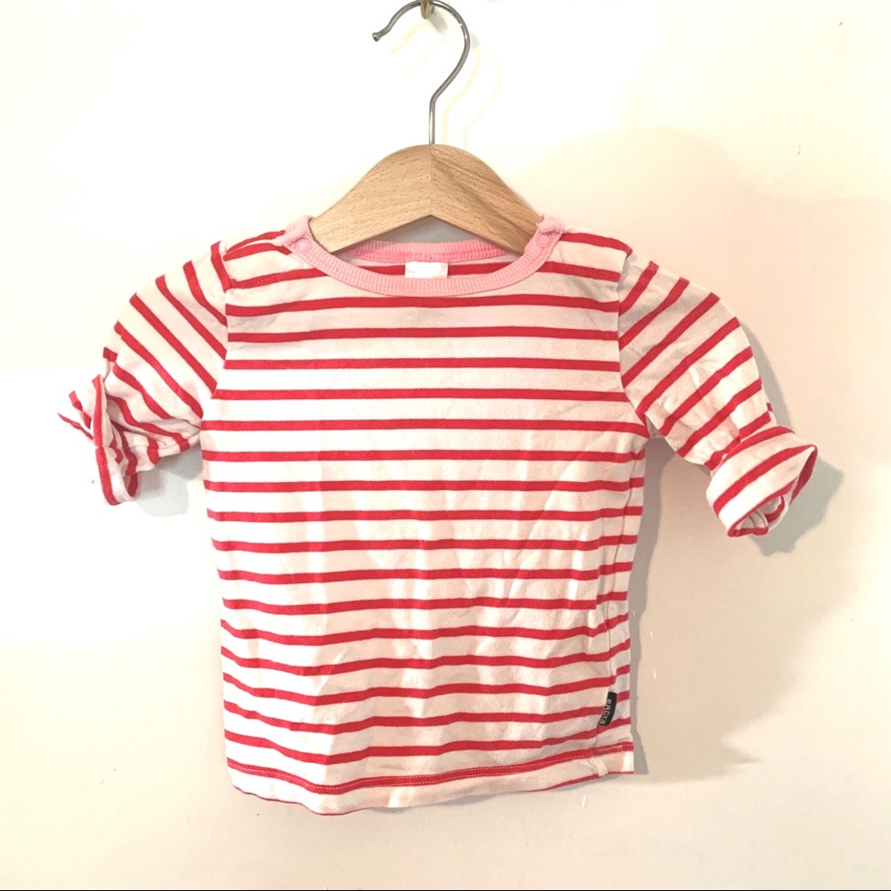 Bonds stretchies striped shirt